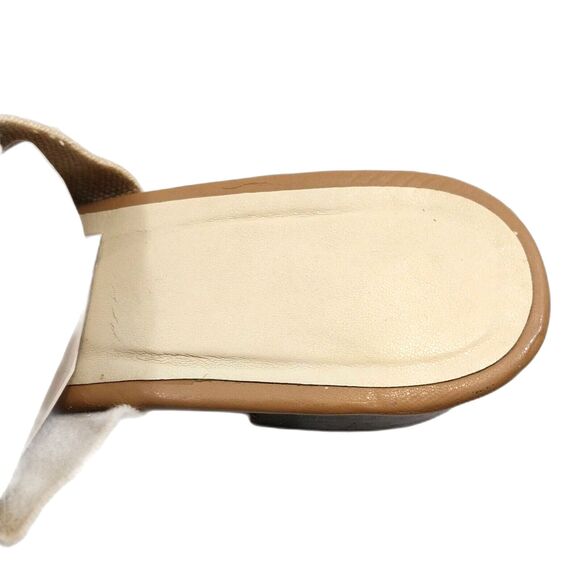 Karen Scott Sandals 8 Medium Tan And Brown #S005 - Picture 6 of 8